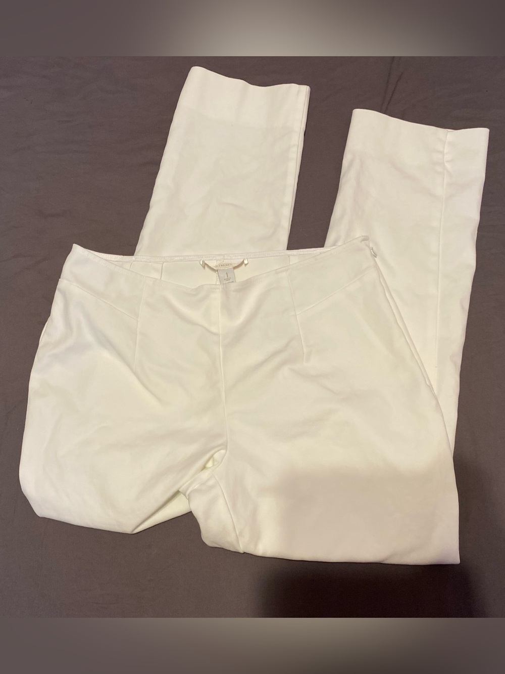Chico's white cotton blend trousers, waist size 29 inches
